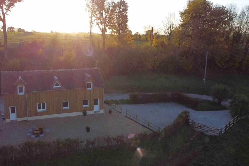 La Maison Du Perche Avec Jacuzzi Saint-Martin-des-Pezerits Luaran gambar