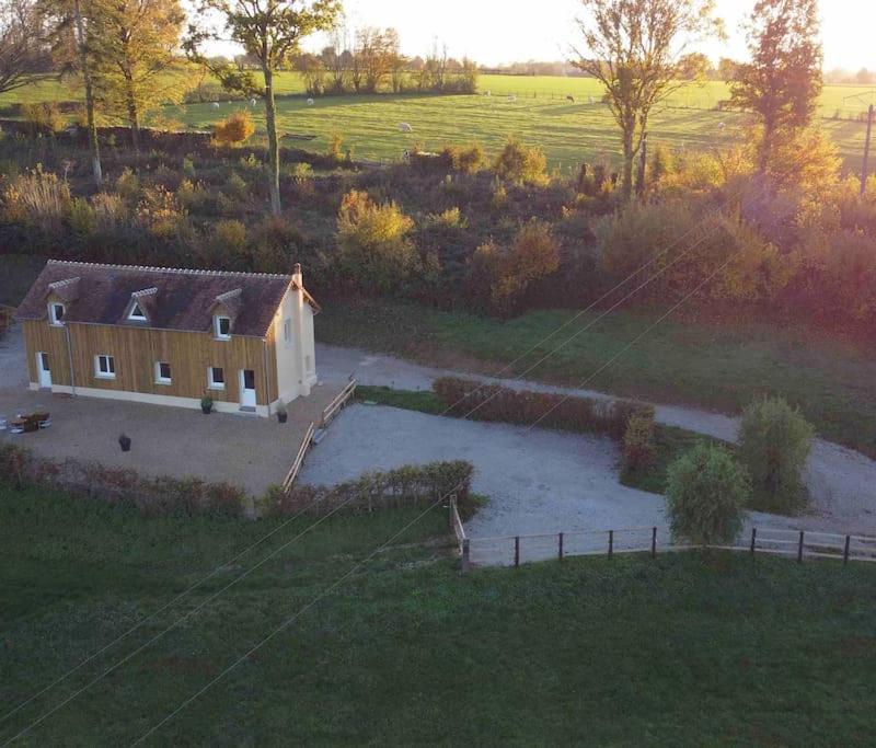 La Maison Du Perche Avec Jacuzzi Saint-Martin-des-Pezerits Luaran gambar